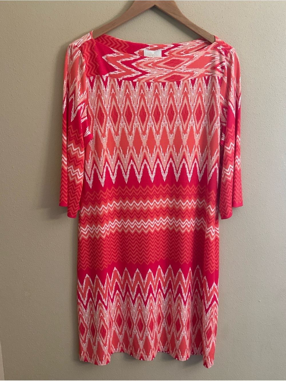 Donna Morgan Dress Size XL Pink Resortwear‎ Vacation Summer Office Church Party
